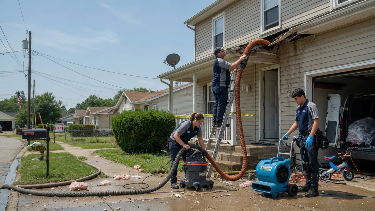 Water Damage Restoration in Hume, IL near me